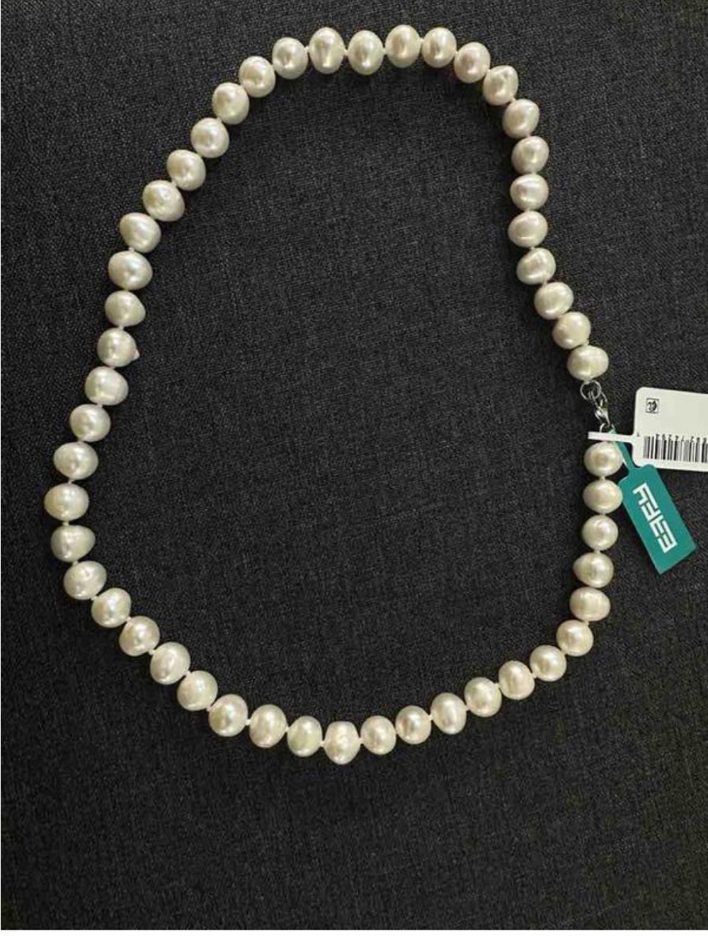 Effy White Pearl Graduated Strand Necklace - Picture 2 of 3